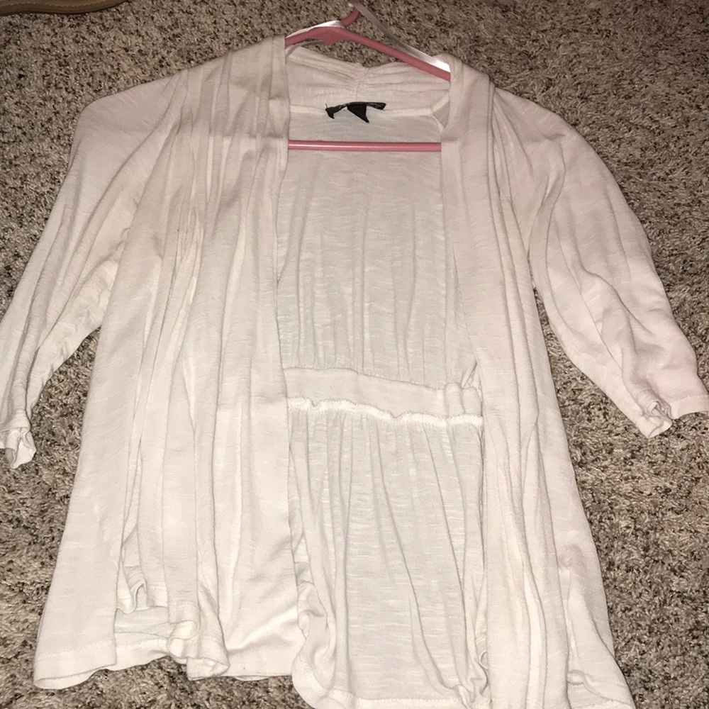 Half sleeve cardigan